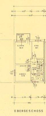 Grundriss Obergeschoss