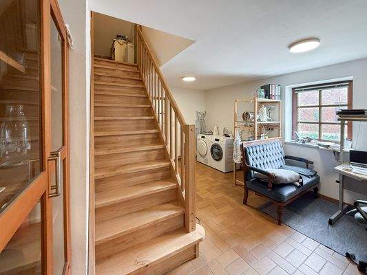 HWR neben Küche &amp; Zugang zur Ausbaureserve im DG