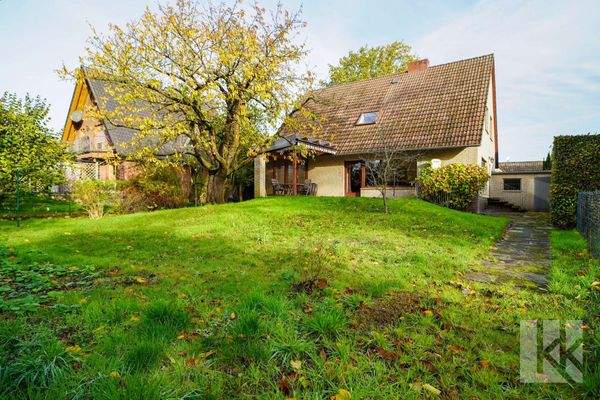 ...Blick in den Garten