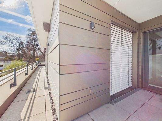 hochwertige Alufassade