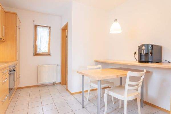 Frühstückstisch in der Küche