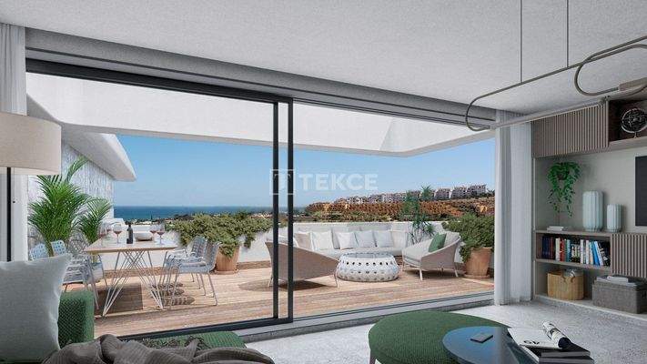 Apartments in a Complex with Swimming Pool in Manilva