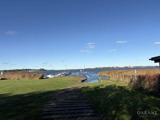 Hafen gleich um die Ecke