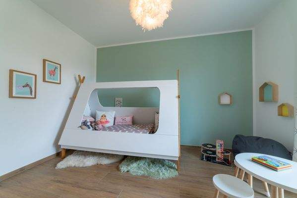 Moderne Kinderzimmer-Idylle