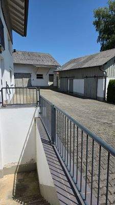 Außenansicht Kellerabgang