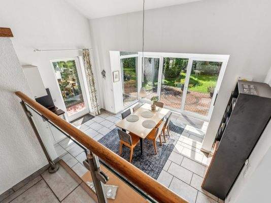 Blick von der Galerie