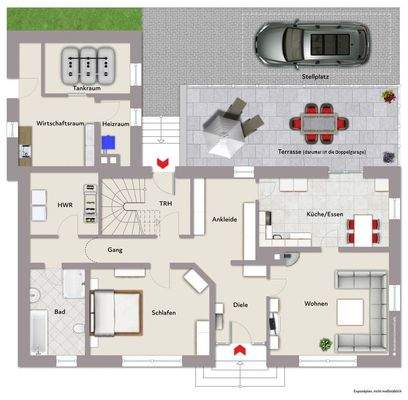 Grundriss Erdgeschoss