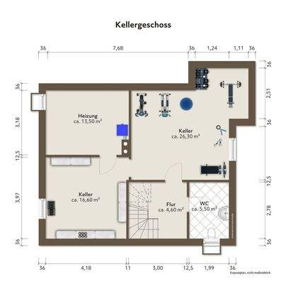 Grundriss Kellergeschoss