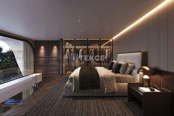 Apartments with Separate Jacuzzi and Bosphorus View in Beşiktaş