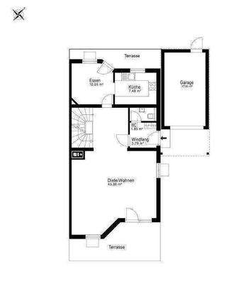 Grundriss Erdgeschoss