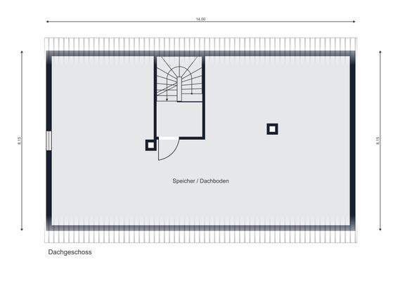Grundriss Dachgeschoss