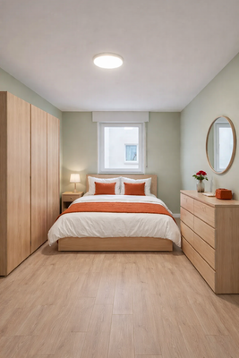 Musterbild-Schlafzimmer