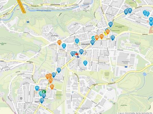 Geolyzer Kartenausschnitt