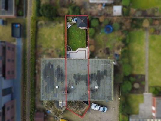 Grundstück Vogelperspektive