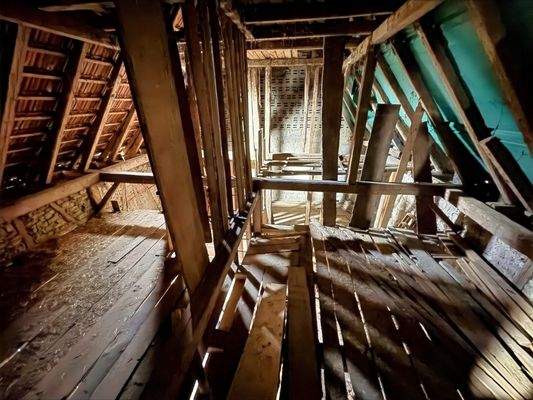 Dachstuhl Scheunenteil