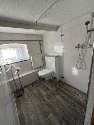 Duschbad im Erdgeschoss