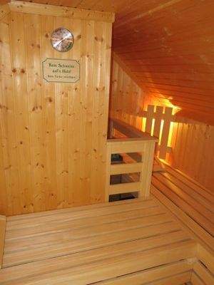 Sauna für 2-3 Personen
