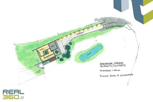 Projektentwurf Einfamilienhaus