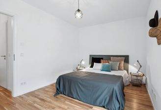 Schlafzimmer Musterwohnung