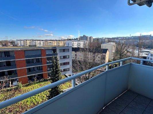 Balkon Wohnzimmer Ausblick
