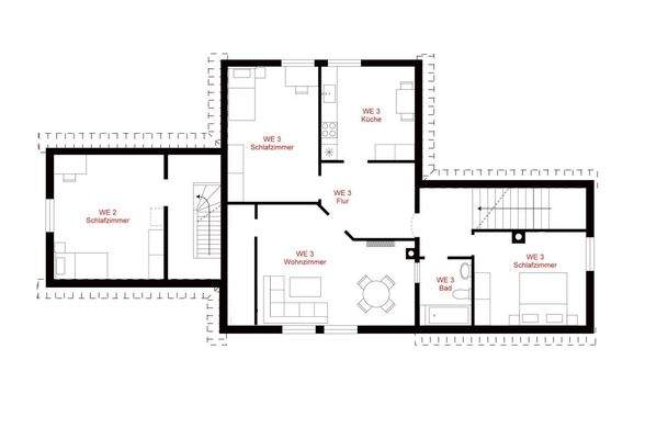 Grundriss Obergeschoss