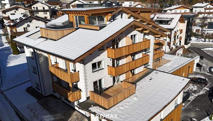 Pfunds - Drohnenansicht