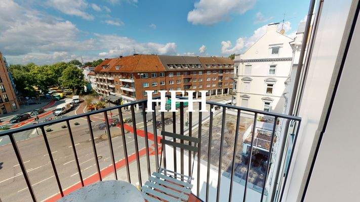 Balkon Südwest-Ausrichtung