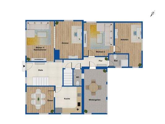 Grundriss Erdgeschoss