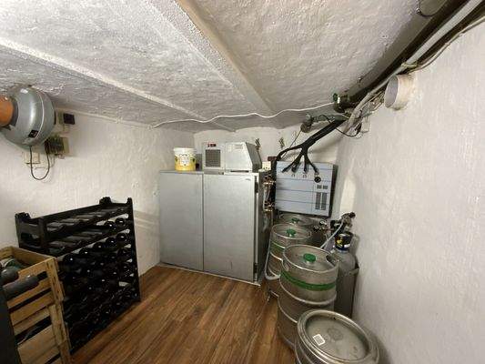 Keller Kühlanlage Theke
