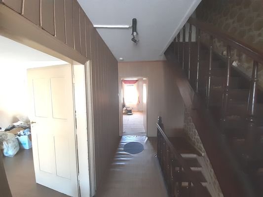 Treppe zum Speicher