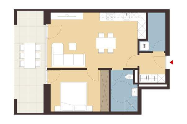 Weidenweg,Dornbirn-Grundriss Whg 03