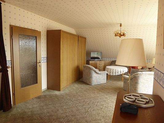 Wohn-Esszimmer Wohnung DG