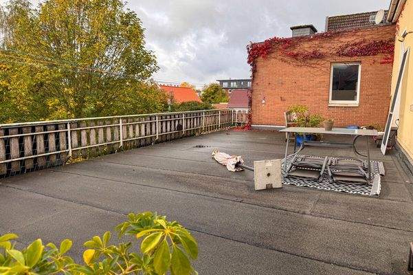 Terrasse zur WE im 1.OG