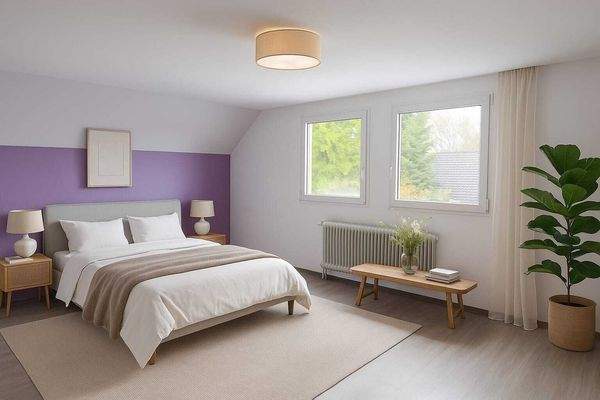 Schlafenzimmer DG Beispielbild KI