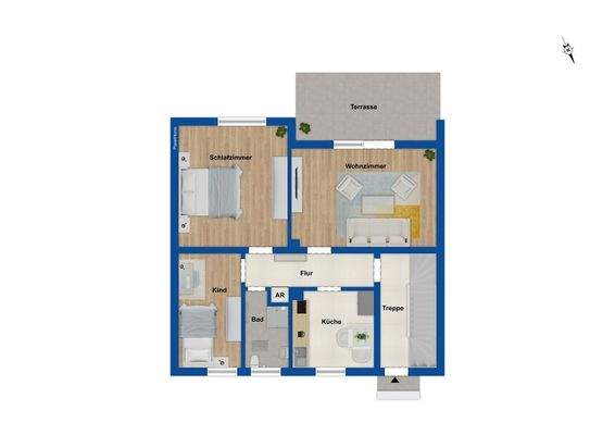 Grundriss Erdgeschoss