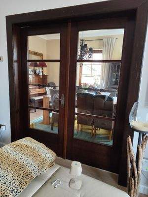 EG-Schiebetür zwischen Wohn- und Esszimmer