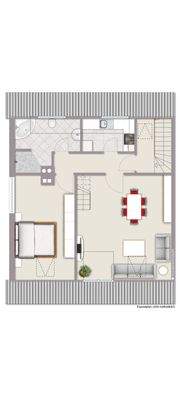 Grundriss Obergeschoss