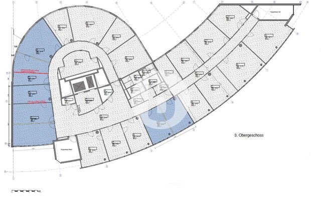 3. Obergeschoss mit ca. 857 m²