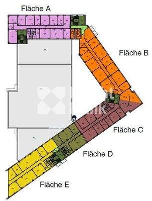 1. Obergeschoss A bis E