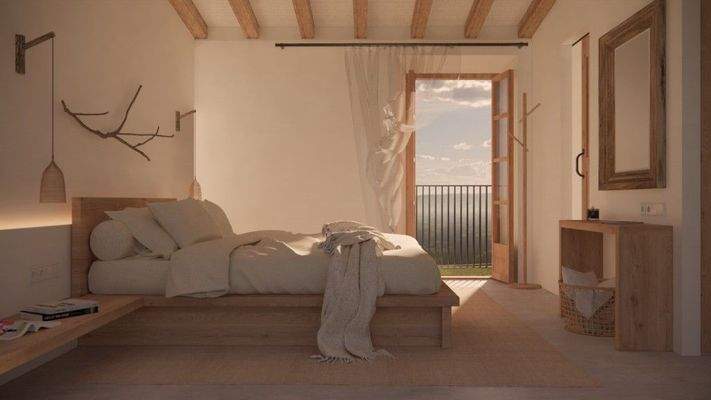 Altes Steinhaus mit Restaurierungsprojekt zum Verkauf in Costix, Mallorca