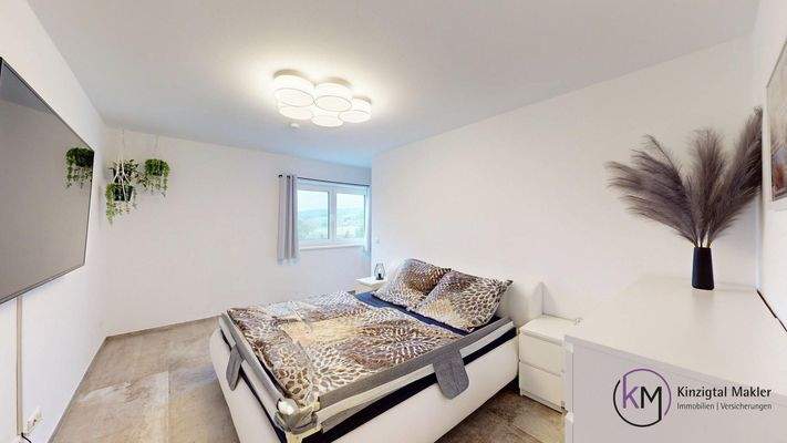 ... das Schlafzimmer