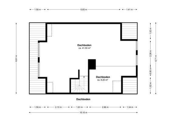 Grundriss Dachgeschoss