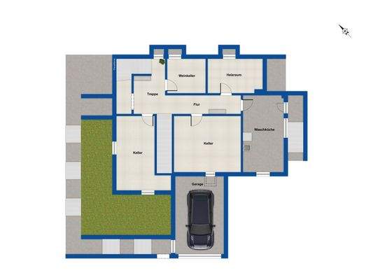 Grundriss Untergeschoss