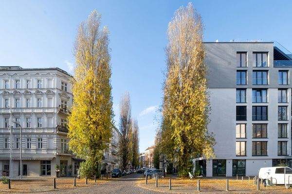 Blick in die Straße