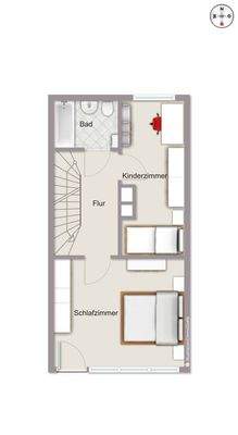 Grundriss Obergeschoss