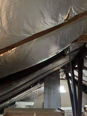 isoliertes Dachstuhl