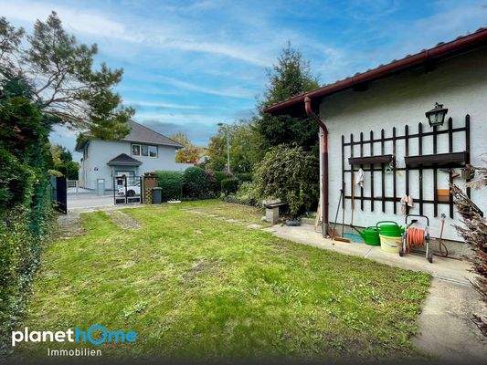 Bungalow Ansicht seitlich