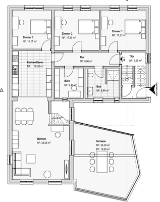 WE1_Grundriss Wohnung