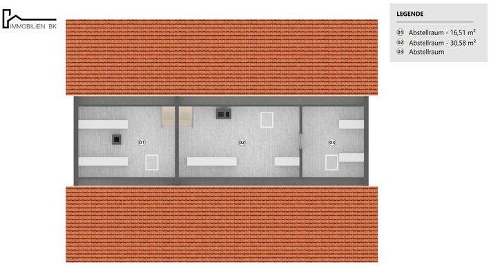 Grundriss Spitzdachgeschoss