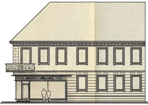 Bauzeichnung aus 1962